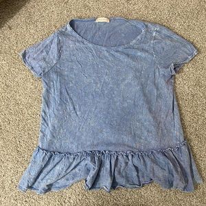 Altar’d state blue blouse